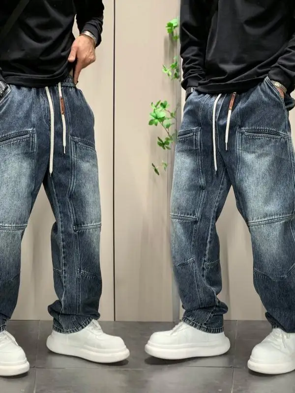 Versatile Casual Slim Fit Men's Jeans Spring Autumn New Sle Faionable Korean Version Stretchy Straight Leg Long Pants
Versatile Casual Slim Fit Men's Jeans Spring Autumn New Sle Faionable Korean Version Stretchy Straight Leg Long Pants
