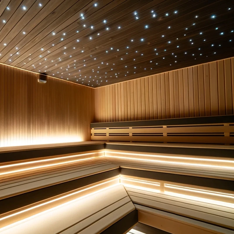 Fiber Optic LED Star Light Kits for Sauna Room Waterproof IP65 Plastic Remote Control Dimmable
Fiber Optic LED Star Light Kits for Sauna Room Waterproof IP65 Plastic Remote Control Dimmable