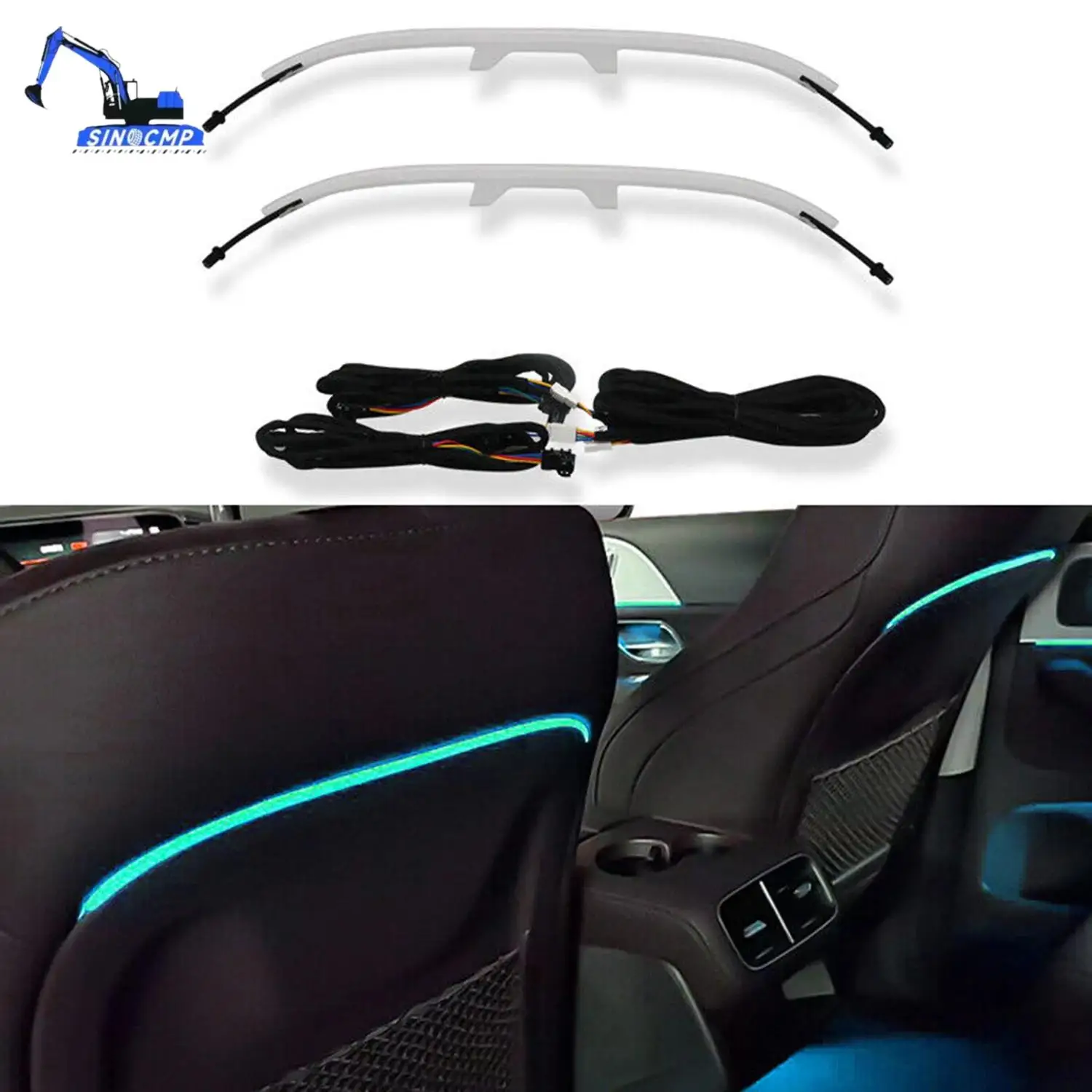 1Set 64 Colors Seat Back Ambient Light Kit For Mercedes GLE GLS W167 V167 X167 Interior Atmosphere Upgrade LED Strip Decor
1Set 64 Colors Seat Back Ambient Light Kit For Mercedes GLE GLS W167 V167 X167 Interior Atmosphere Upgrade LED Strip Decor