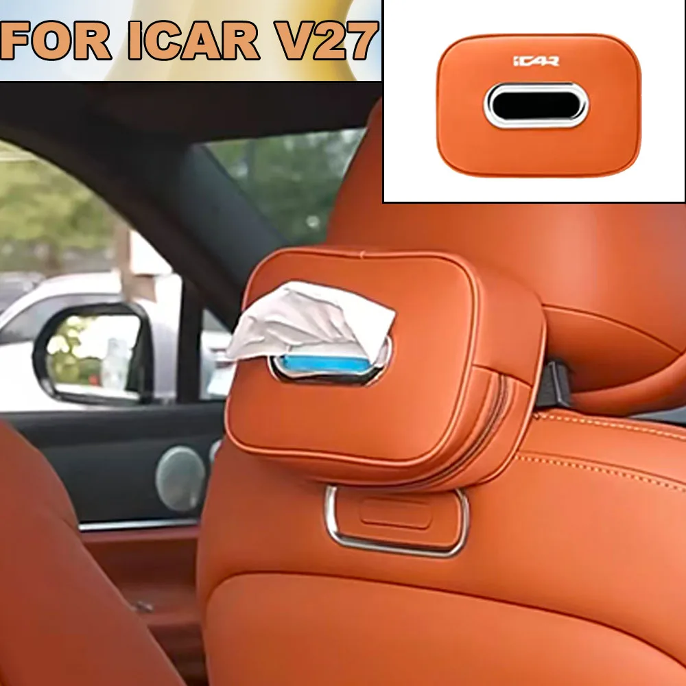2026-2027 iCAR V27 Universal Car Tissue Holder Elegant Female Car Decor
2026-2027 iCAR V27 Universal Car Tissue Holder Elegant Female Car Decor