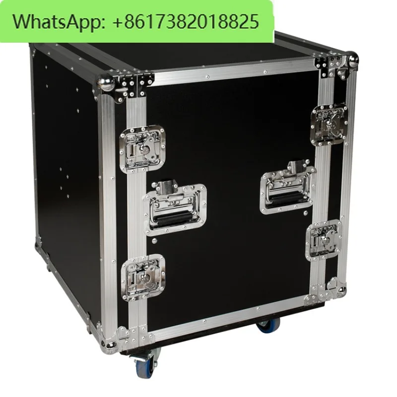 Double Door Shockproof 6U/8U/10U/12U/14U/16U/18U Professional Aluminum Rack Flight Case for Vibration Protection 3 Inch Wheels
Double Door Shockproof 6U/8U/10U/12U/14U/16U/18U Professional Aluminum Rack Flight Case for Vibration Protection 3 Inch Wheels