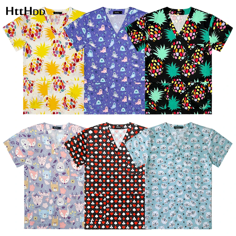 Medical Blouse Lab Coat Scrub Top Men Personalized Printing Cotton Medical Tops New Doctor Nurse Work Clothes Spa Uniforms Women
Medical Blouse Lab Coat Scrub Top Men Personalized Printing Cotton Medical Tops New Doctor Nurse Work Clothes Spa Uniforms Women