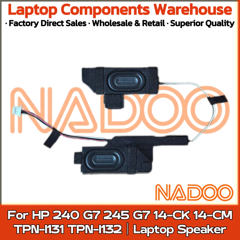 New Original Laptop Notebook Audio Speaker For HP 240 G7 245 G7 14-CK 14-CM TPN-I131 TPN-I132 built-in speaker horn audio
New Original Laptop Notebook Audio Speaker For HP 240 G7 245 G7 14-CK 14-CM TPN-I131 TPN-I132 built-in speaker horn audio