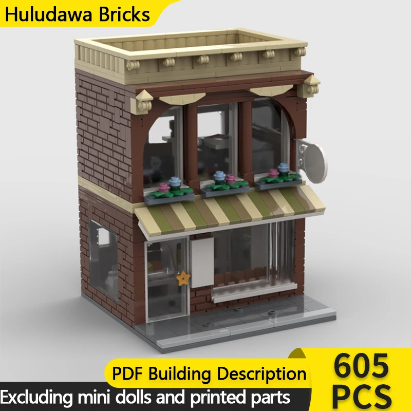 Модель City Street View MOC, строительные кирпичи, магазин супермаркетов, модульная технология, детские праздничные подарки, сборка игрушек, костюм 
Модель City Street View MOC, строительные кирпичи, магазин супермаркетов, модульная технология, детские праздничные подарки, сборка игрушек, костюм