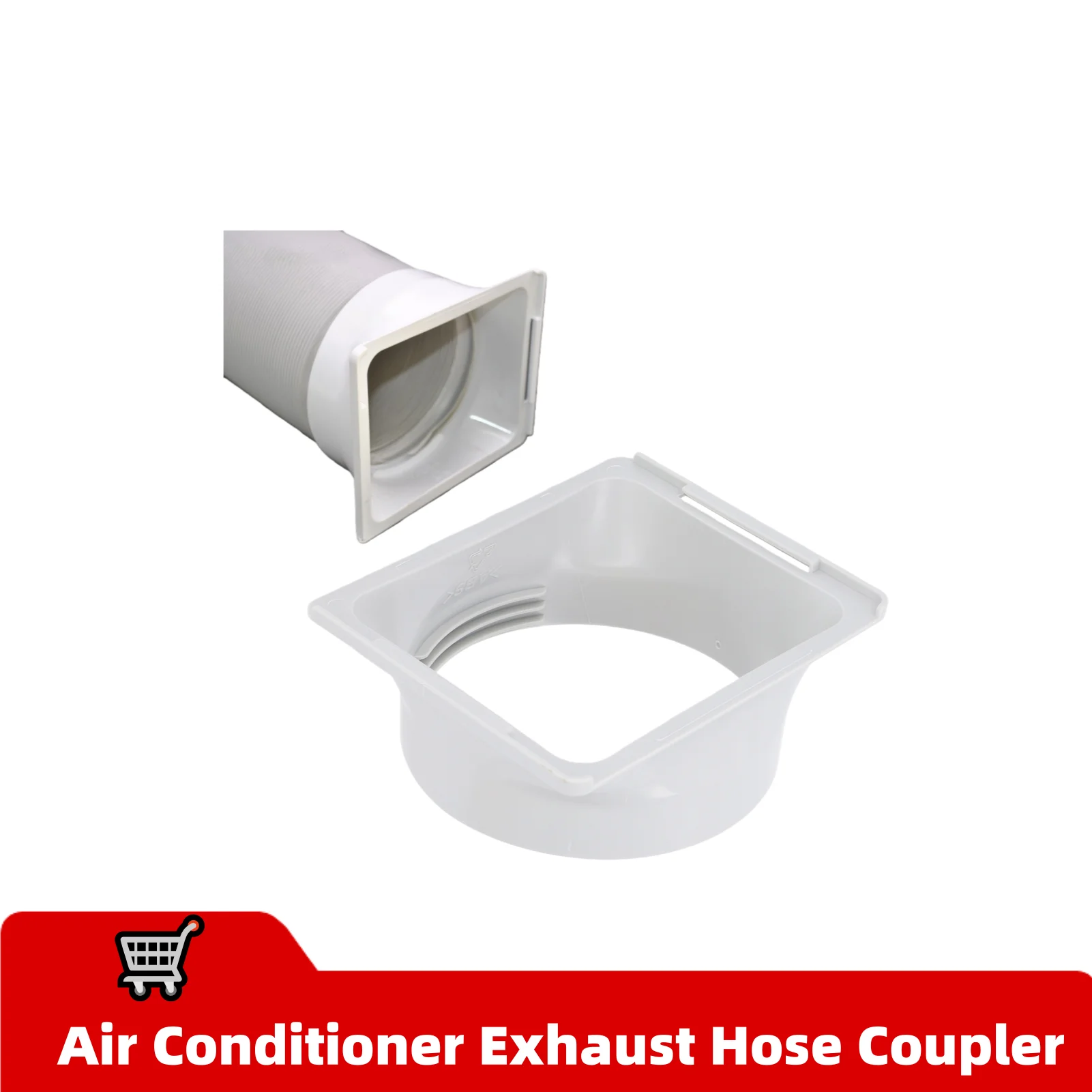 Air Conditioner Exhaust Hose Coupler To Round Universal Thread Design Exhaust Duct Hose Connector ABS Portable for Home
Air Conditioner Exhaust Hose Coupler To Round Universal Thread Design Exhaust Duct Hose Connector ABS Portable for Home