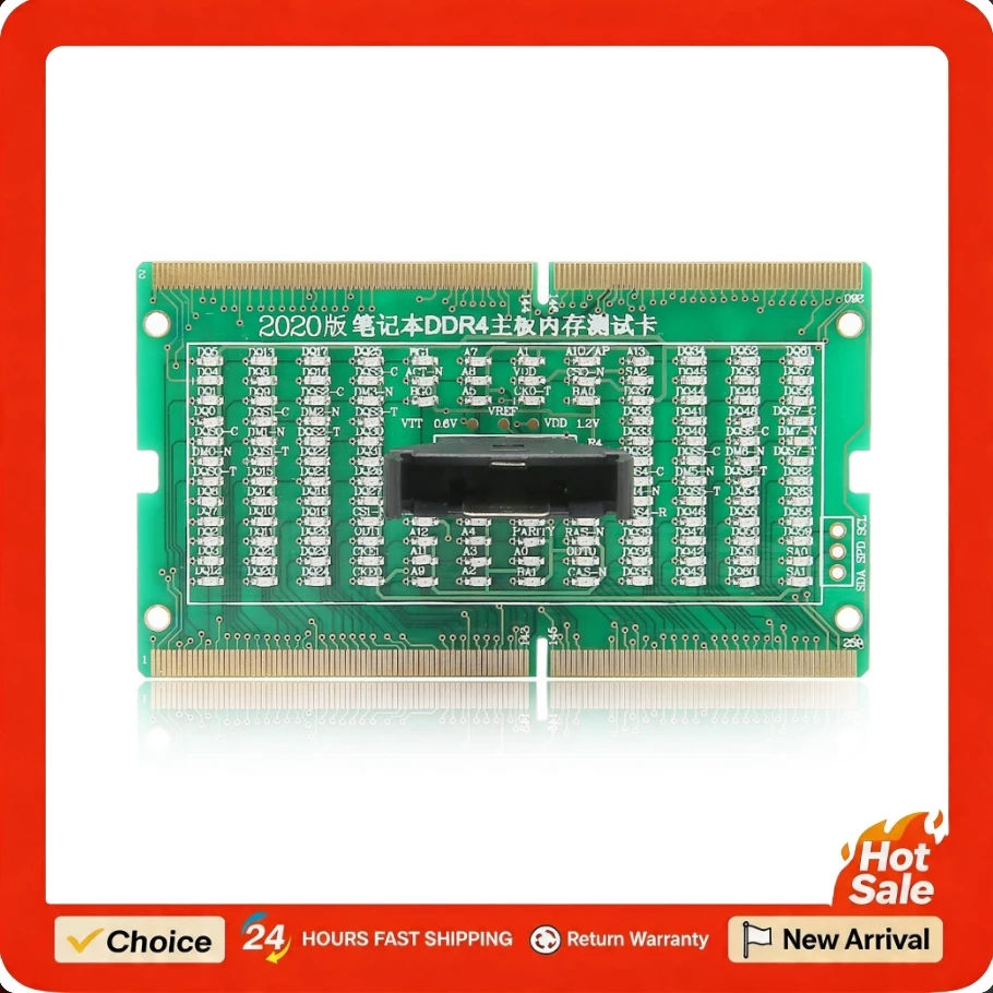 Motherboard Tester with Light Post Test Card Light Emitting Diodes Forward Reverse Laptop DDR4 Memory Slot for Repairing Laptop
Motherboard Tester with Light Post Test Card Light Emitting Diodes Forward Reverse Laptop DDR4 Memory Slot for Repairing Laptop
