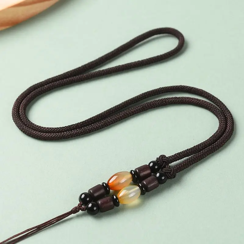Pendant Pendant Rope Imitation Beeswax Necklace Rope Pendant Rope Men's and Women's Jewelry Wholesale
Pendant Pendant Rope Imitation Beeswax Necklace Rope Pendant Rope Men's and Women's Jewelry Wholesale