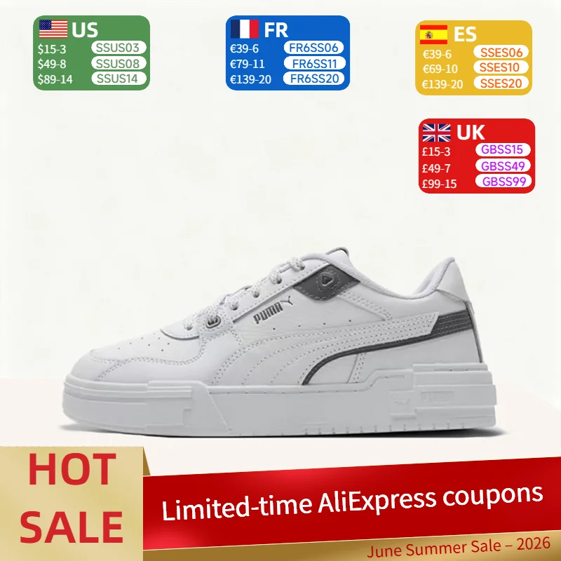 Puma Ca Pro Classic comfortable,minimalist,premium,soft,shock-absorbent,lightweight low-top skate shoes, unisex, white 393178-01
Puma Ca Pro Classic comfortable,minimalist,premium,soft,shock-absorbent,lightweight low-top skate shoes, unisex, white 393178-01