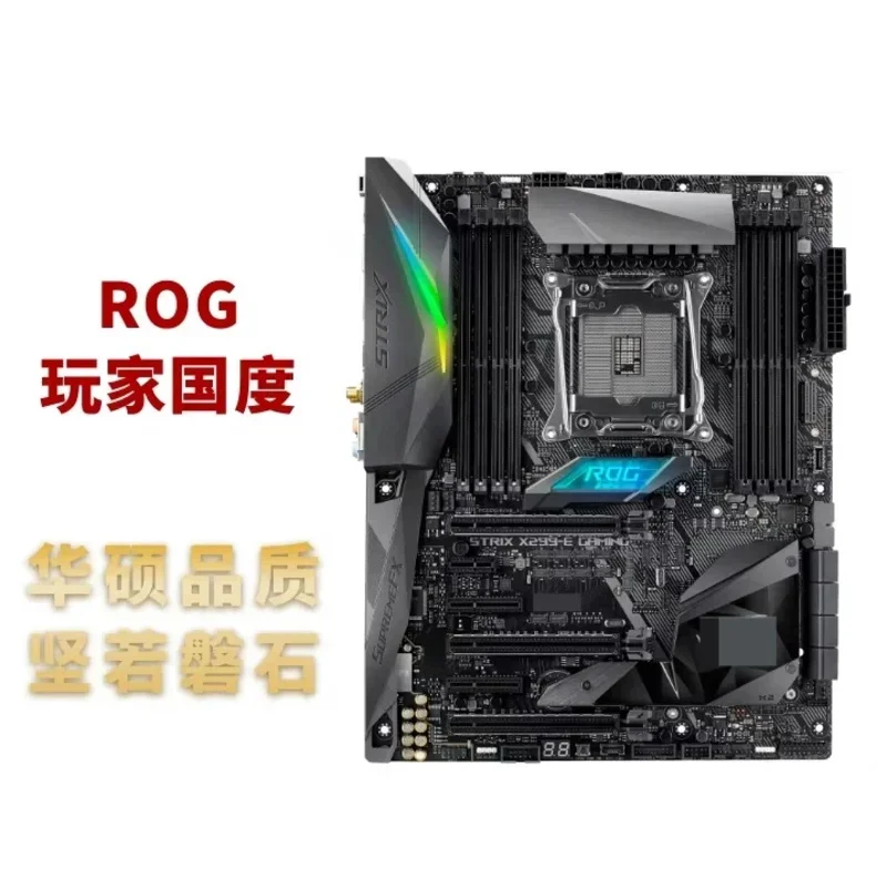 Для ASUS X299-E GAMING основная плата WIFI поддержка 10980XE 9980XE памяти 128G
Для ASUS X299-E GAMING основная плата WIFI поддержка 10980XE 9980XE памяти 128G