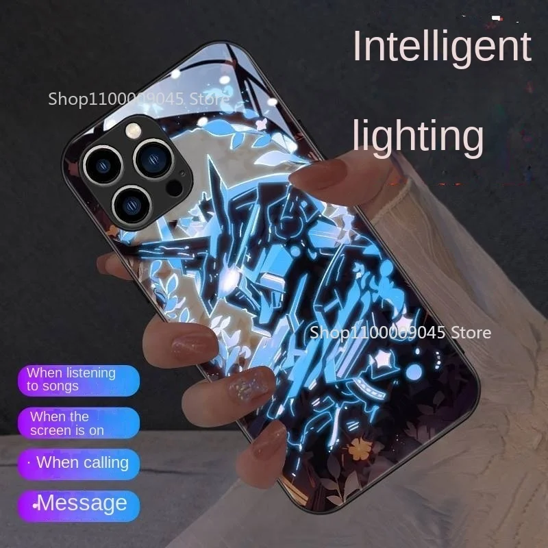 Cool Armor Luminous LED Call Light Flash Up Glass Phone Case For iPhone 15 14 13 12 11 Pro Max X XR XS 7 8 plus mini Smart Cover
Cool Armor Luminous LED Call Light Flash Up Glass Phone Case For iPhone 15 14 13 12 11 Pro Max X XR XS 7 8 plus mini Smart Cover