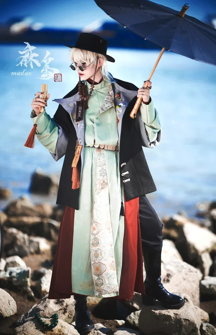 New Cosplay Party Winter Round Neck Robe Tang Dark Embroidered hanfu Anime Cosplay Costume
New Cosplay Party Winter Round Neck Robe Tang Dark Embroidered hanfu Anime Cosplay Costume
