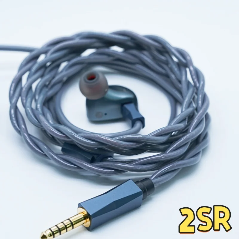 XINHS HIFI 2SR 2-Core Pure Copper Earphone IEM 2.5mm,4.4mm, 3.5mm, 0.78mm, and 2-Pin MMCX Connectors, For NX8 Himalaya Cantor
XINHS HIFI 2SR 2-Core Pure Copper Earphone IEM 2.5mm,4.4mm, 3.5mm, 0.78mm, and 2-Pin MMCX Connectors, For NX8 Himalaya Cantor