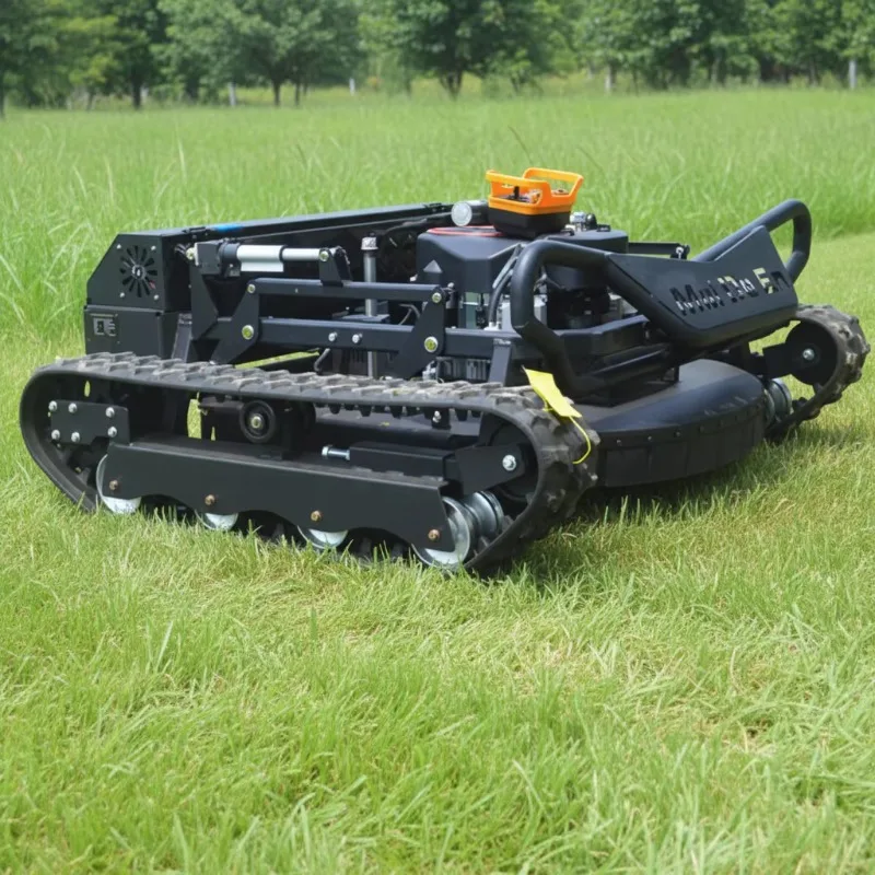 Upgraded Version Industrial Cordless Power Force Lawn Mower Garden Robot Automatic 900mm Cutting Width Rubber Crawler Mower
Upgraded Version Industrial Cordless Power Force Lawn Mower Garden Robot Automatic 900mm Cutting Width Rubber Crawler Mower