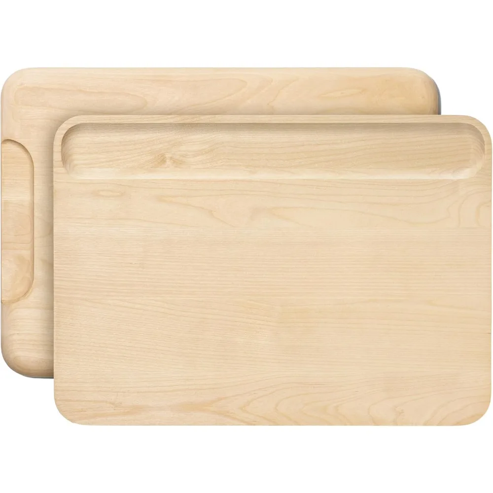 Cutting Board Large (17 x 12”) Double Sided Wood Cutting Board Made From FSC Certified Birch Wood Food-Safe Mine
Cutting Board Large (17 x 12”) Double Sided Wood Cutting Board Made From FSC Certified Birch Wood Food-Safe Mine