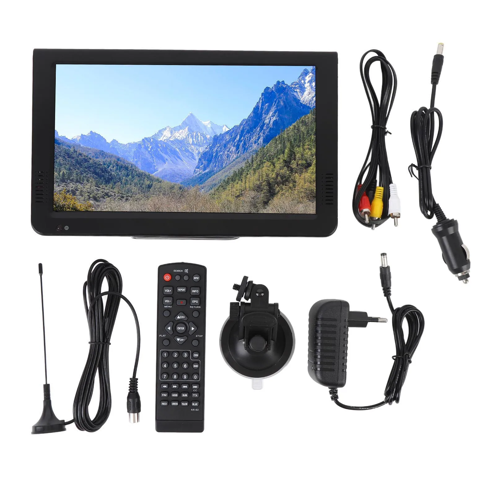 Portable Digital TV High Sensitivity 1080P Video Playback 10in Digital TV Clear Display LED Color Screen Versatile for Outdoor
Portable Digital TV High Sensitivity 1080P Video Playback 10in Digital TV Clear Display LED Color Screen Versatile for Outdoor