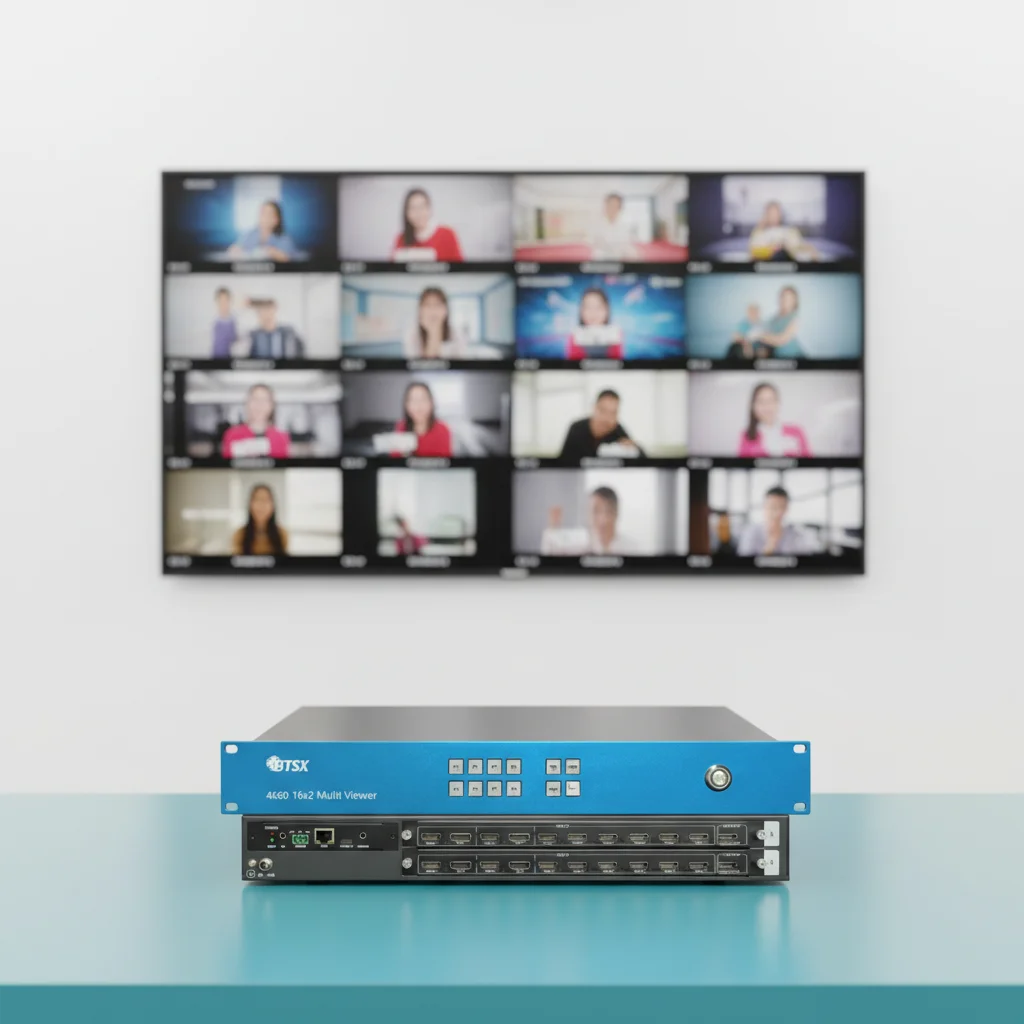 4K60 16-Screen Multer BIT-MV-4K60-1602, Support Custom Resolution, 8x4K60+8x080P Input, Seamless Switch
4K60 16-Screen Multer BIT-MV-4K60-1602, Support Custom Resolution, 8x4K60+8x080P Input, Seamless Switch