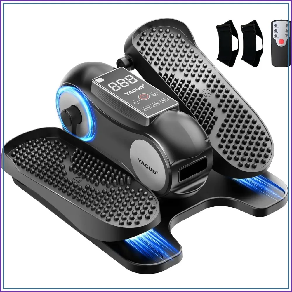 Under Desk Elliptical Machine, Seated Leg Exerciser with Remote Control, Quiet Electric Pedal, 12 Adjustable Speeds, Black
Under Desk Elliptical Machine, Seated Leg Exerciser with Remote Control, Quiet Electric Pedal, 12 Adjustable Speeds, Black