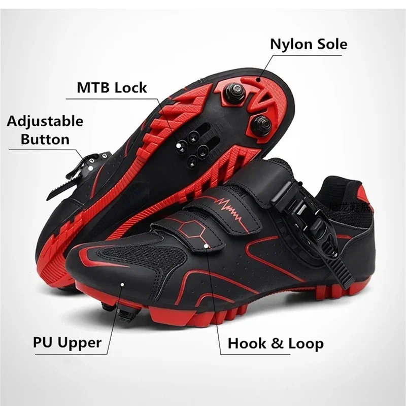 Mountain Bike Shoes Mens Cycling Shoes MTB Shoes Quick Ratchet Buckle Compatible with SPD System Pedal for Indoor and Outdoor Mo
Mountain Bike Shoes Mens Cycling Shoes MTB Shoes Quick Ratchet Buckle Compatible with SPD System Pedal for Indoor and Outdoor Mo