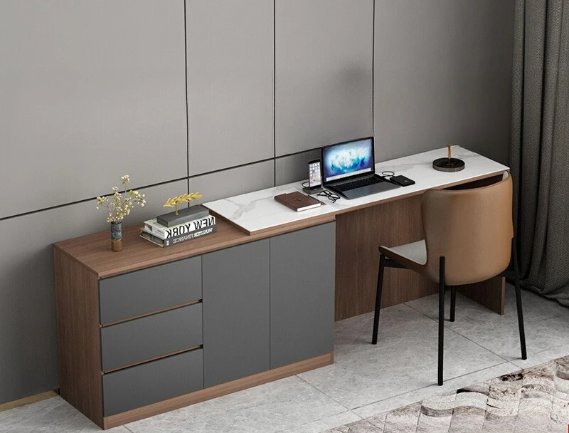 Small apartment rock slab retractable desktop computer table learning and writing table Nordic desk simple modern
Small apartment rock slab retractable desktop computer table learning and writing table Nordic desk simple modern