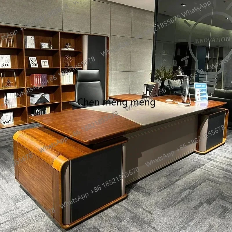 CC182 Strong Wooden Executive Desk Luxury Designer Luxury Wood Office Desks Drawers Modern Large Mesas De Escritorio Furniture
CC182 Strong Wooden Executive Desk Luxury Designer Luxury Wood Office Desks Drawers Modern Large Mesas De Escritorio Furniture