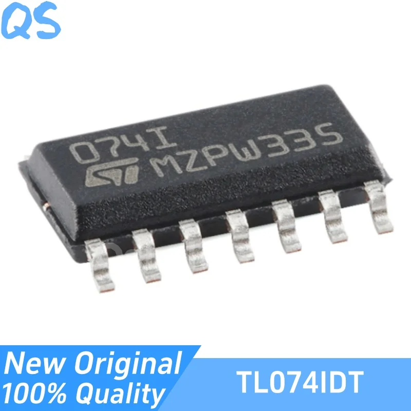 New Original TL074IDT 074I SOP-14 JFET Input Four Channel Operational Amplifier Chip Low Input Bias
New Original TL074IDT 074I SOP-14 JFET Input Four Channel Operational Amplifier Chip Low Input Bias