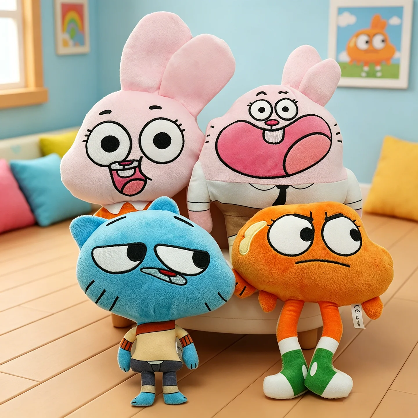 TreasuringU New Gumball Darwin Plush Doll Cartoon Anais Richard Plush Dolls Kawaii Soft Plushie Toy Kids Birthday Gifts
TreasuringU New Gumball Darwin Plush Doll Cartoon Anais Richard Plush Dolls Kawaii Soft Plushie Toy Kids Birthday Gifts