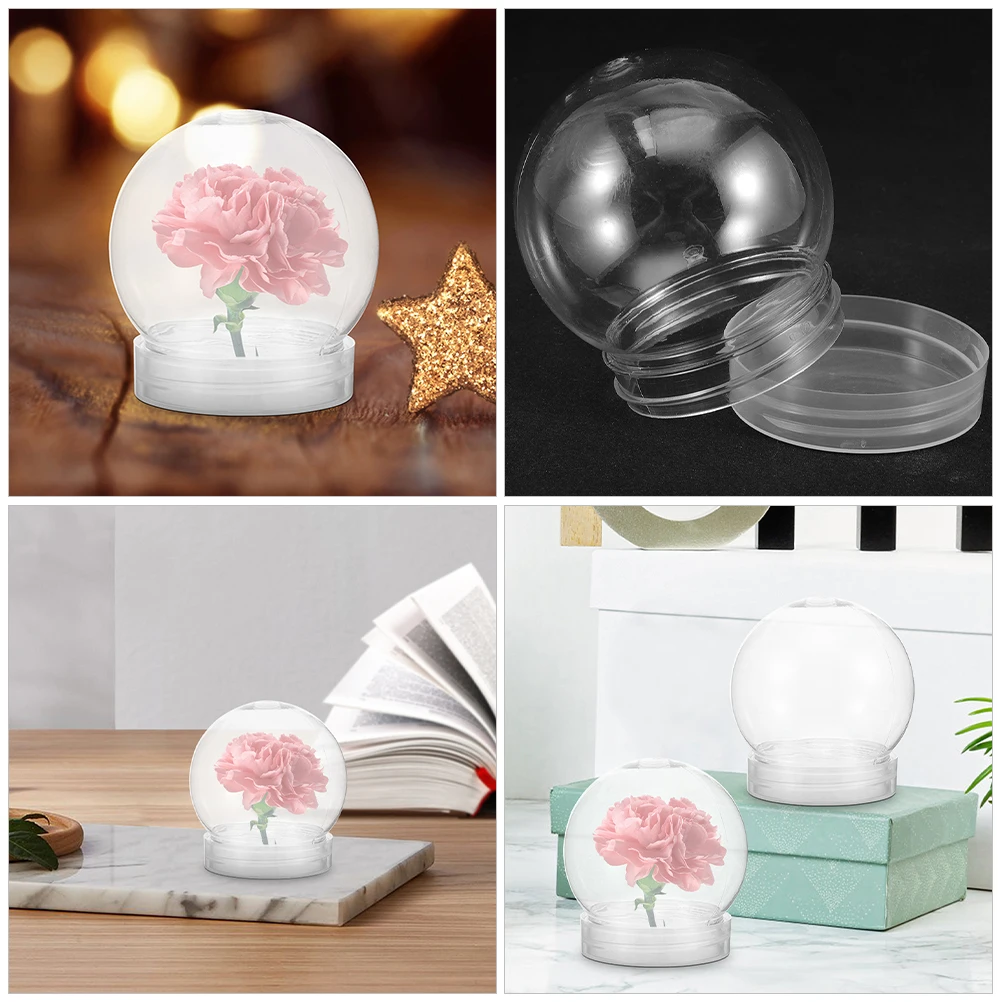 7pcs Christmas Snowflake Balls Snow Globes Transparent Christmas Balls Plastic Halloween Candy Bottles 150ml
7pcs Christmas Snowflake Balls Snow Globes Transparent Christmas Balls Plastic Halloween Candy Bottles 150ml