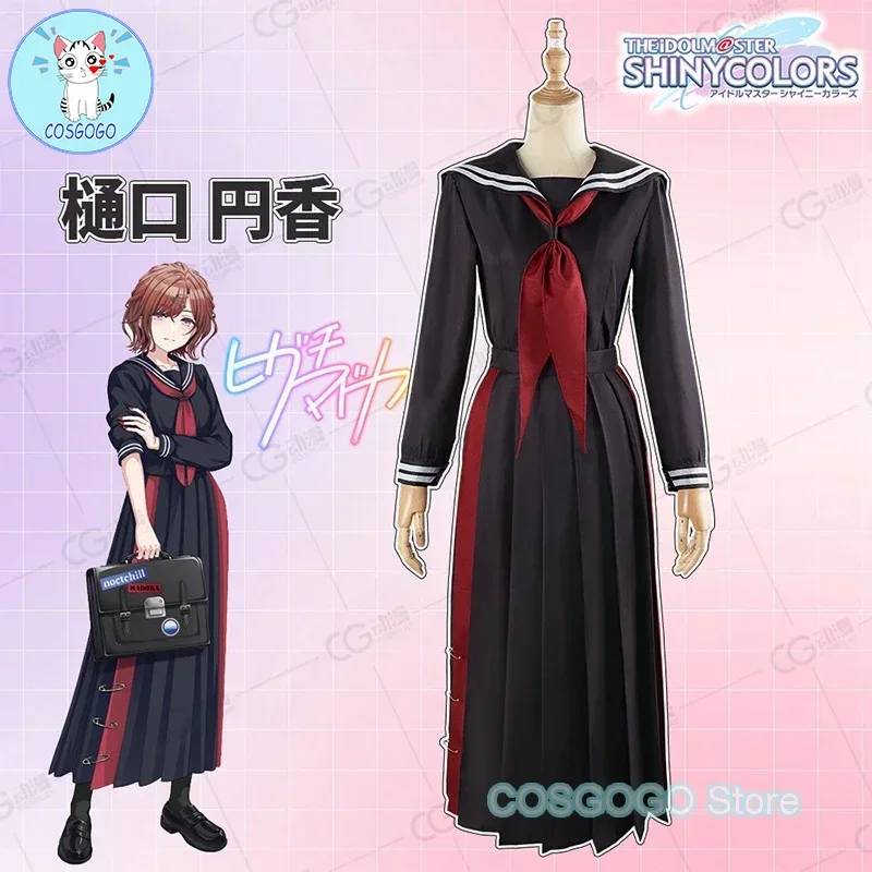 COSGOGO Anime Higuchi Madoka Cosplay THE IDOLM@STER SHINY COLORS Dresss Cosume Party Clothig JK Uniform Women Shirt Skirt Tie
COSGOGO Anime Higuchi Madoka Cosplay THE IDOLM@STER SHINY COLORS Dresss Cosume Party Clothig JK Uniform Women Shirt Skirt Tie