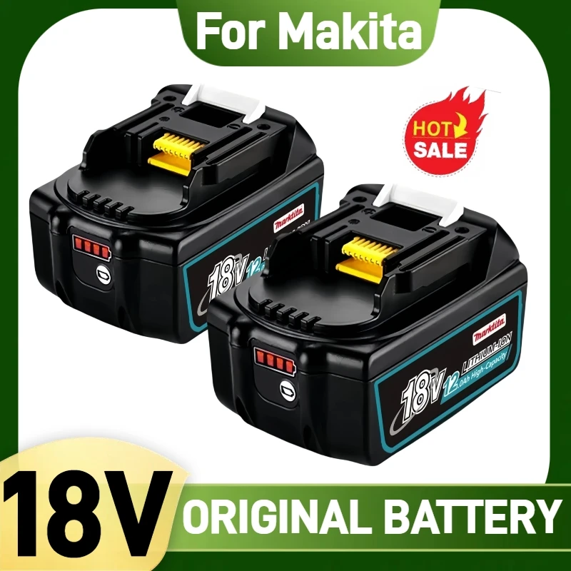 100% Original 12.0Ah 18V Rechargeable Power Tool Battery, For Makita 18V Battery BL1830 BL1815B BL1840 BL1840B BL1850 BL1860B
100% Original 12.0Ah 18V Rechargeable Power Tool Battery, For Makita 18V Battery BL1830 BL1815B BL1840 BL1840B BL1850 BL1860B