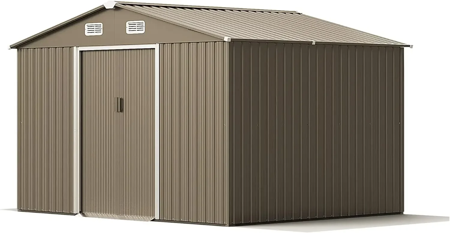 Bestseller10FT x 8FT Metal Storage Shed, Outdoor Storage Shed with Lockable Slide Doors & 2 Windows, Utility and Tool Shed with
Bestseller10FT x 8FT Metal Storage Shed, Outdoor Storage Shed with Lockable Slide Doors & 2 Windows, Utility and Tool Shed with