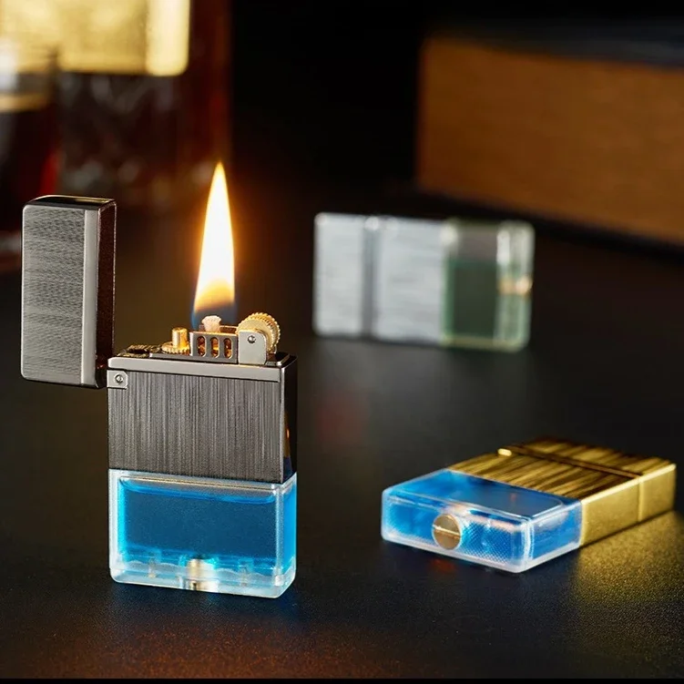 New Retro and Classic Steel Sound LighterTransparent and Visible High-end Gift and An Indispensable Men's Cigarette Accessory
New Retro and Classic Steel Sound LighterTransparent and Visible High-end Gift and An Indispensable Men's Cigarette Accessory