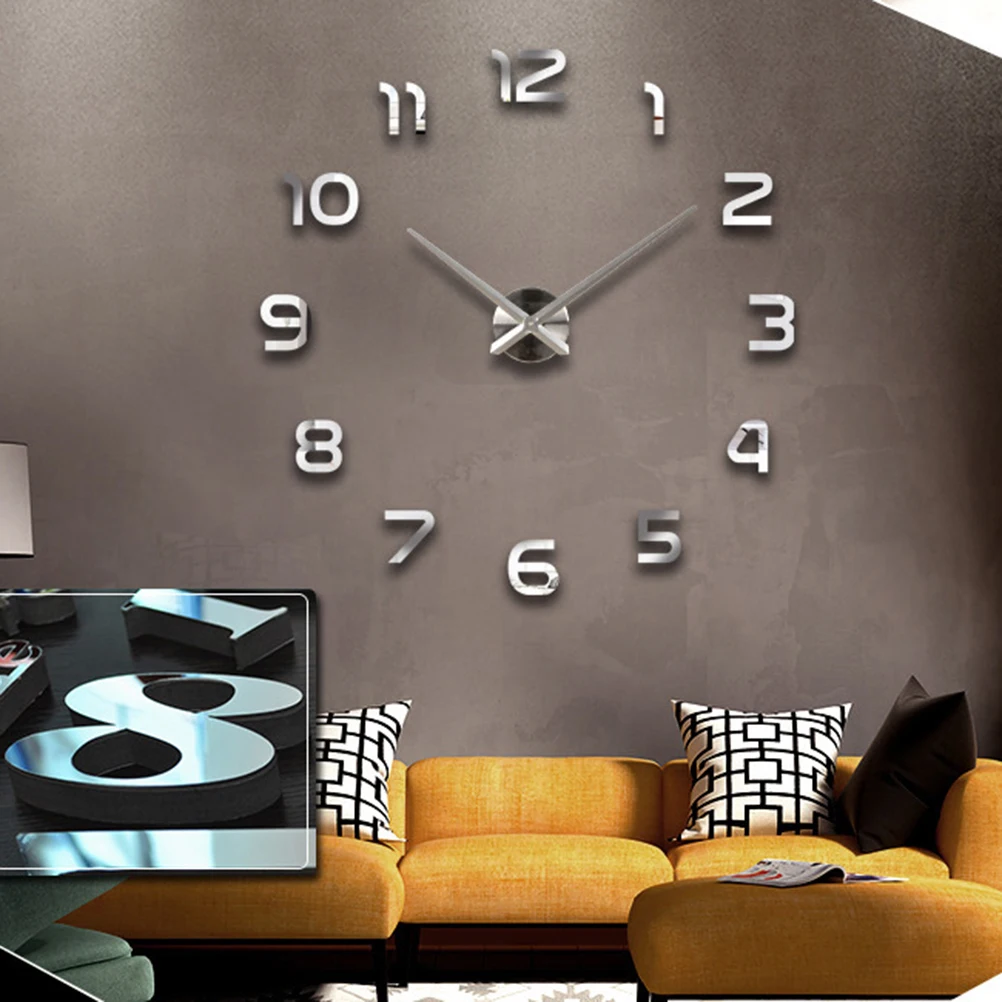 Modern Big Acrylic Wall Clock Large Mute Core Silent Home Decor Clocks For Bedroom Living Room Office Easy Install
Modern Big Acrylic Wall Clock Large Mute Core Silent Home Decor Clocks For Bedroom Living Room Office Easy Install