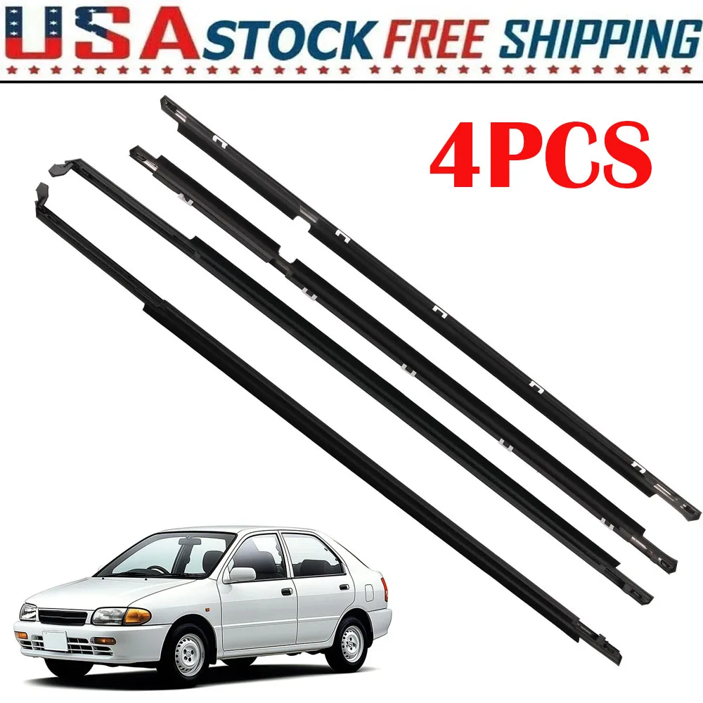 4PCS New Car Window Moulding Trim For Toyota Corolla AE110 1995–2002 Waterproof Weatherstrip Seal Side Door Glass Rubber Belt Car Accessories
4PCS New Car Window Moulding Trim For Toyota Corolla AE110 1995–2002 Waterproof Weatherstrip Seal Side Door Glass Rubber Belt Car Accessories