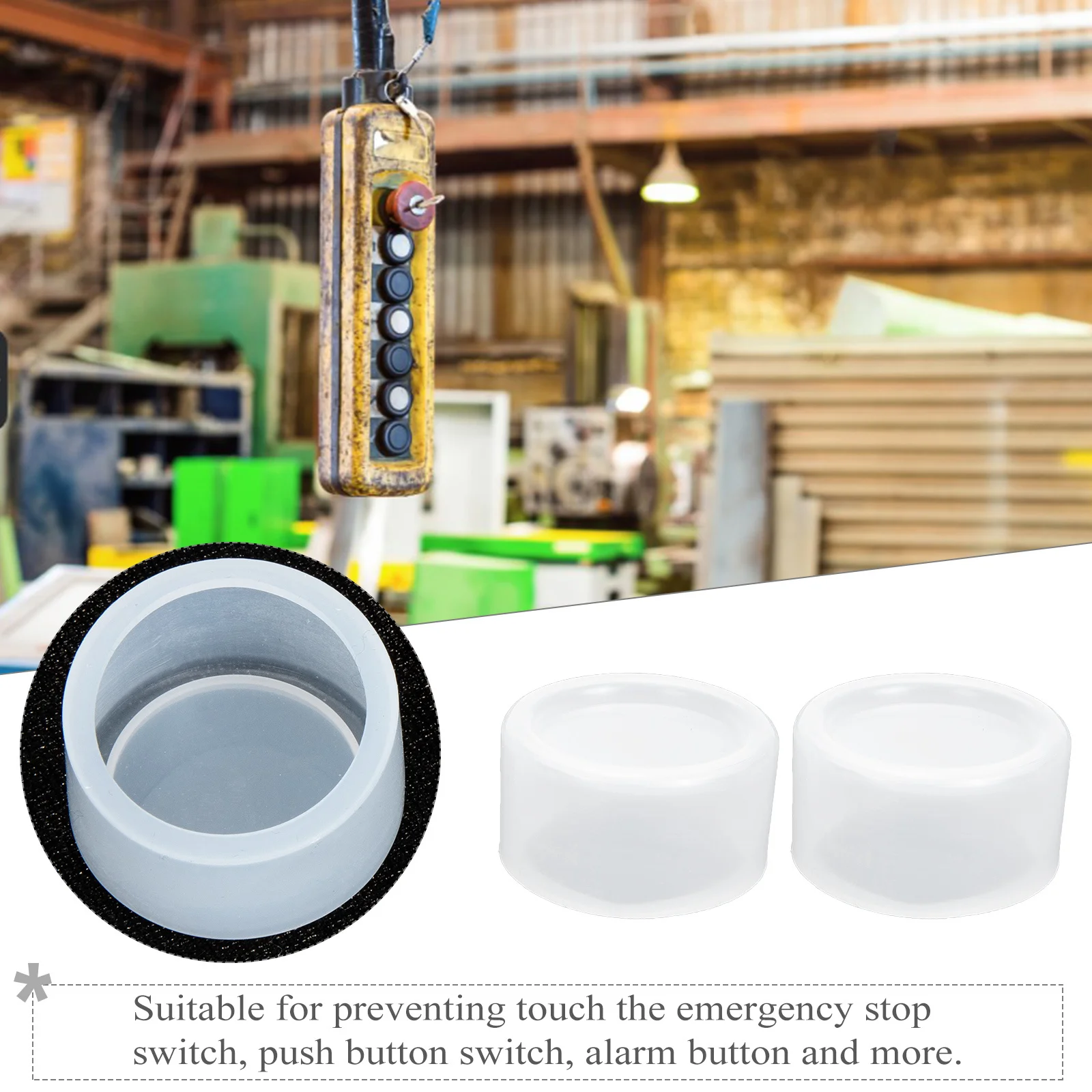 20Pcs Waterproof Button Protection Cover Durable Plastic Push Button Protector Cover Caps for Emergency Stop Alarm Switch
20Pcs Waterproof Button Protection Cover Durable Plastic Push Button Protector Cover Caps for Emergency Stop Alarm Switch