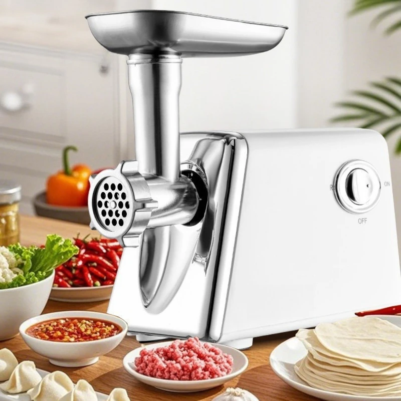 Electric enema meat grinder stainless steel large-capacity explosion commercial minced meat, vegetables, meat grinde
Electric enema meat grinder stainless steel large-capacity explosion commercial minced meat, vegetables, meat grinde