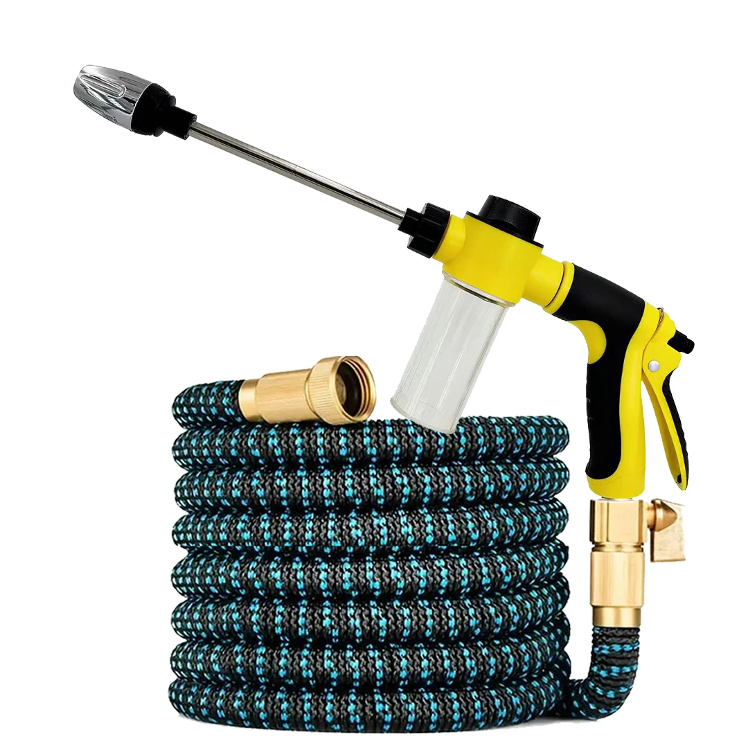 Expandable Magic Hose High-Pressure Car Was Long Rod Foam Spraying Functions Water Gun Home Garden Watering Hose Garden Hose
Expandable Magic Hose High-Pressure Car Was Long Rod Foam Spraying Functions Water Gun Home Garden Watering Hose Garden Hose 