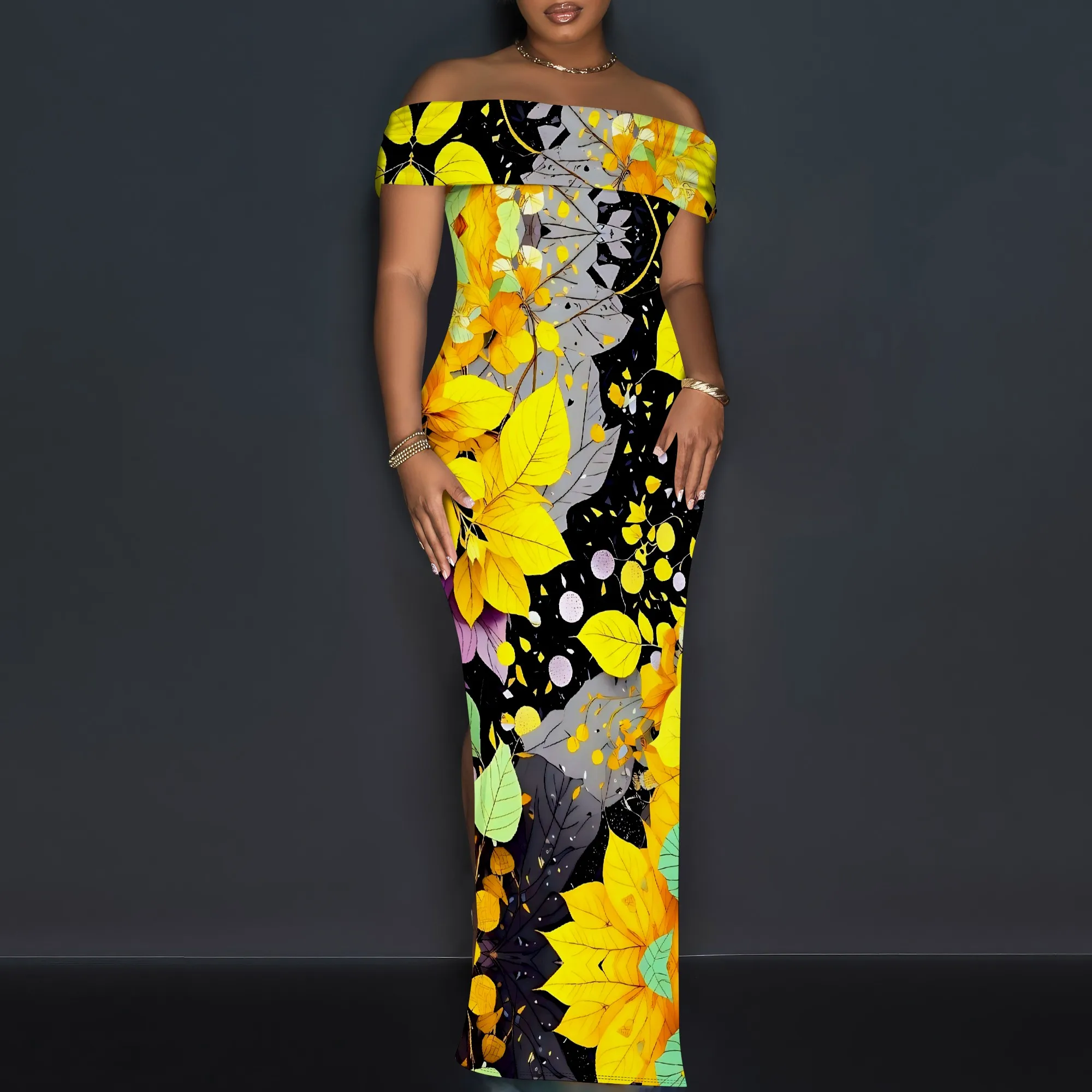 Womens Plus Size Maxi Dress Floral Print Sexy Backless Slim Slit Floor Length Dress Summer Elegant Hawaiian Party Dresses
Womens Plus Size Maxi Dress Floral Print Sexy Backless Slim Slit Floor Length Dress Summer Elegant Hawaiian Party Dresses