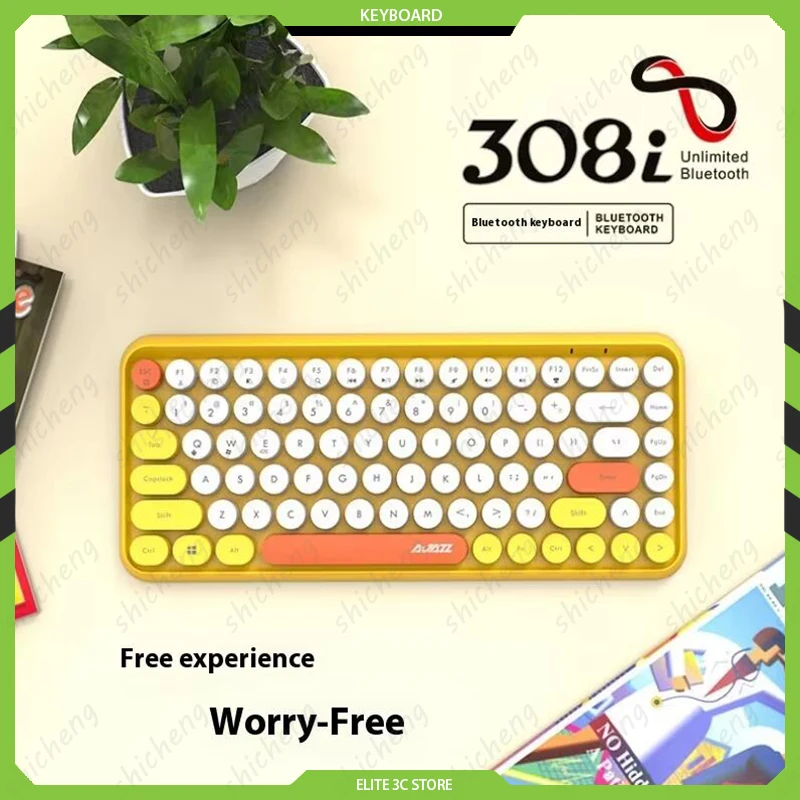 Клавиатура Ajazz 308i Водонепроницаемая с Bluetooth, универсальная игровая, 84 клавиши, компьютерные аксессуары, подходит для офисной клавиатуры, Gif
Клавиатура Ajazz 308i Водонепроницаемая с Bluetooth, универсальная игровая, 84 клавиши, компьютерные аксессуары, подходит для офисной клавиатуры, Gif