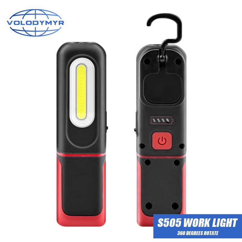 VOLODYMYR LED Handheld Auto Repair Work Light 2pcs with Magnetic Base 360 Degree Rotation USB Charging Power Display Inspection
VOLODYMYR LED Handheld Auto Repair Work Light 2pcs with Magnetic Base 360 Degree Rotation USB Charging Power Display Inspection
