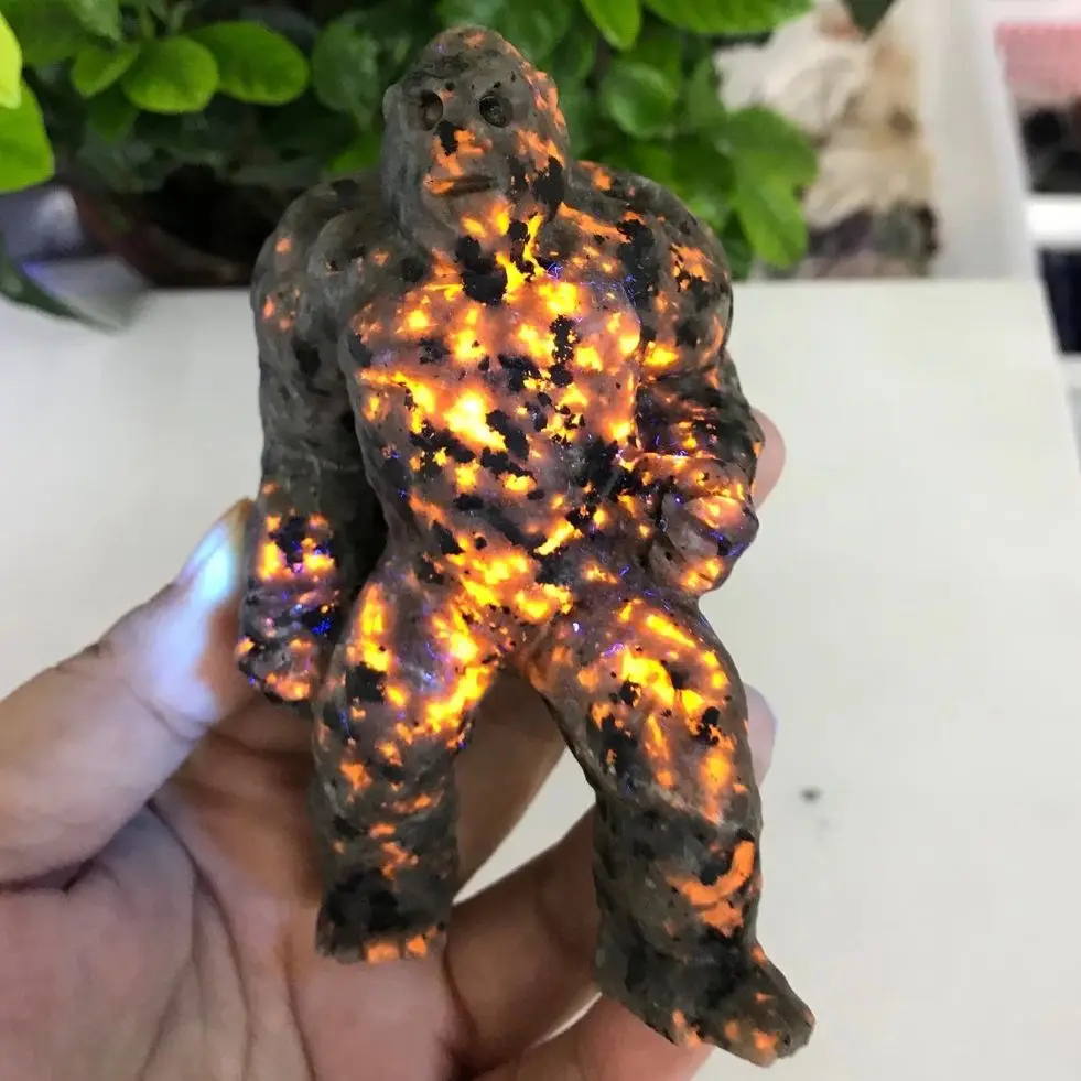 2pcs 100mm High Quality Flame Stone Orangutan Mini Animal Carving For Home Decoration Halloween Children Gifts
2pcs 100mm High Quality Flame Stone Orangutan Mini Animal Carving For Home Decoration Halloween Children Gifts