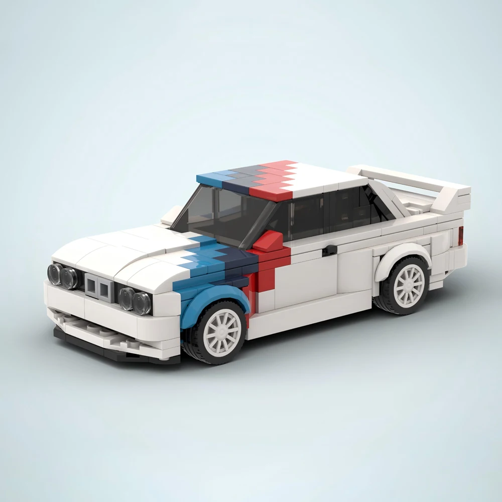 455 шт. MOC Технический M3 E30 Гоночный спортивный автомобиль Скорость Чемпион гоночные строительные блоки DIY набор детская игрушка подарок на день рождения для мальчика
455 шт. MOC Технический M3 E30 Гоночный спортивный автомобиль Скорость Чемпион гоночные строительные блоки DIY набор детская игрушка подарок на день рождения для мальчика