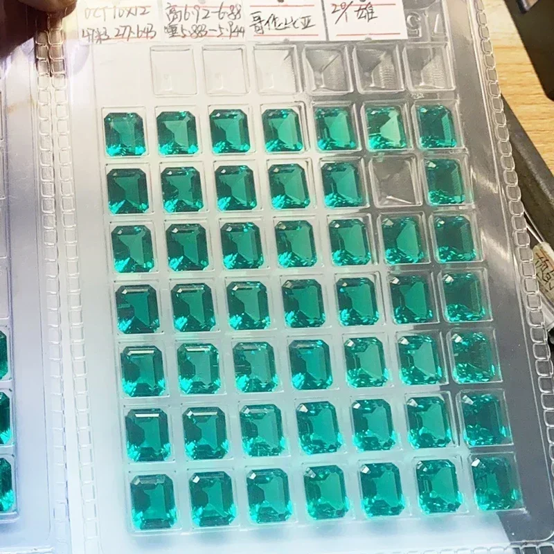 L-Lab Grown Columbia Emerald Charms Beads Gemstone Advanced DIY Jewelry Rings Earrings Making Certificate
L-Lab Grown Columbia Emerald Charms Beads Gemstone Advanced DIY Jewelry Rings Earrings Making Certificate