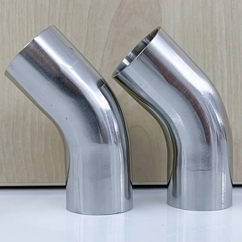 Automobile Exhaust19/25/38/51/63/76Mm Pipe Outer Diameter Butt Welding 45 Degree Elbow 304 Stainless Steel Sanitary Pipe Fitting
Automobile Exhaust19/25/38/51/63/76Mm Pipe Outer Diameter Butt Welding 45 Degree Elbow 304 Stainless Steel Sanitary Pipe Fitting