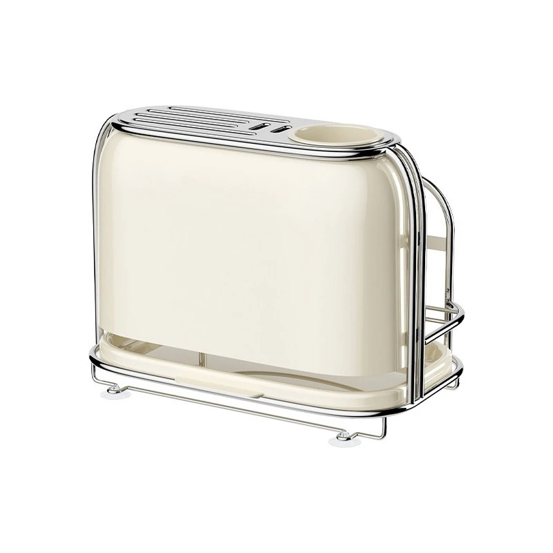 Kitchen Cream Wind Shelf Household Multifunctional Chopsticks Cage Rack Countertop Cutting Board Chopsticks Storage Rack 
Kitchen Cream Wind Shelf Household Multifunctional Chopsticks Cage Rack Countertop Cutting Board Chopsticks Storage Rack