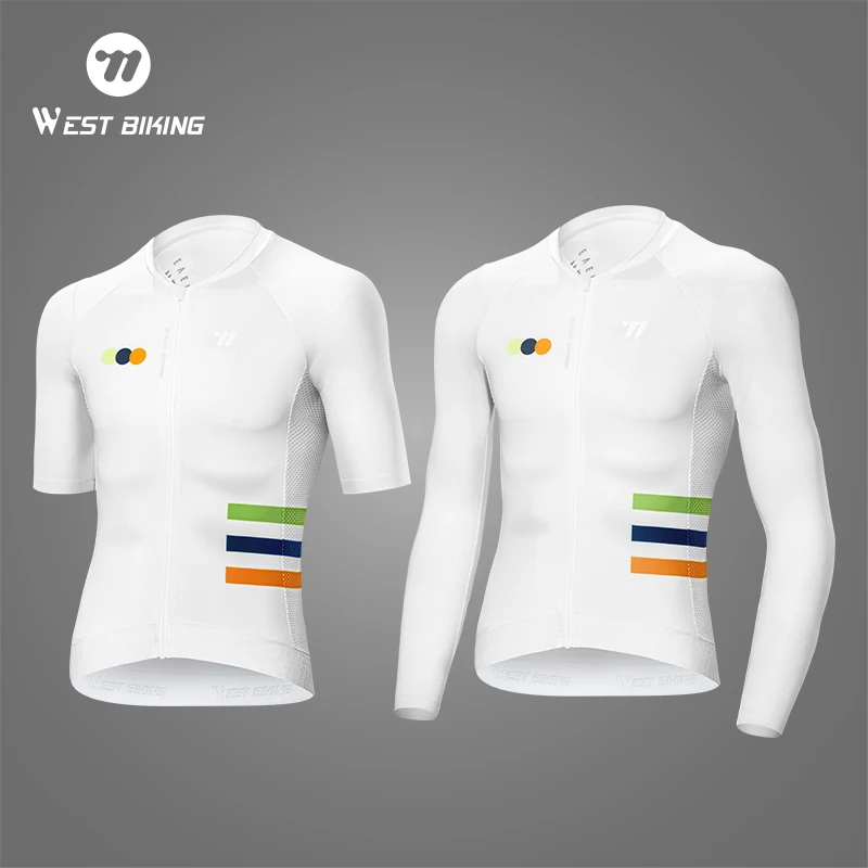 WEST BIKING Man Cycling Maillo Moisture-Wicking Training Level Cycling Jersey Man Cool And Refreshing Cycling Clothes For Men
WEST BIKING Man Cycling Maillo Moisture-Wicking Training Level Cycling Jersey Man Cool And Refreshing Cycling Clothes For Men