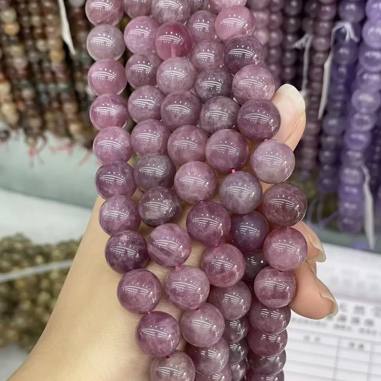 11/13MM Natural Stone Purple Rose Quartz Round Gemstone Spacer Beads For Jewelry Making DIY Bracelet Accessories 15''inches
11/13MM Natural Stone Purple Rose Quartz Round Gemstone Spacer Beads For Jewelry Making DIY Bracelet Accessories 15''inches