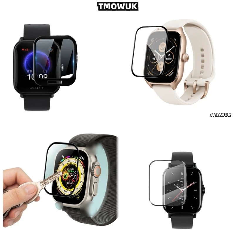 For Amazfit BIP 3 5 6 U Pro Active Unity GTS 2E 2 3 4 MINI, Top-Tier Soft Flexible Screen Protector With Full Coverage
For Amazfit BIP 3 5 6 U Pro Active Unity GTS 2E 2 3 4 MINI, Top-Tier Soft Flexible Screen Protector With Full Coverage