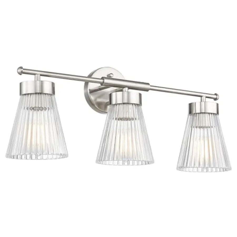 Bathroom Vanity Light, HWH Vanity Lights for Bathroom Vanity Wall Lamp Over Mirror, Modern Vanity Light Fixtures with Striped C
Bathroom Vanity Light, HWH Vanity Lights for Bathroom Vanity Wall Lamp Over Mirror, Modern Vanity Light Fixtures with Striped C