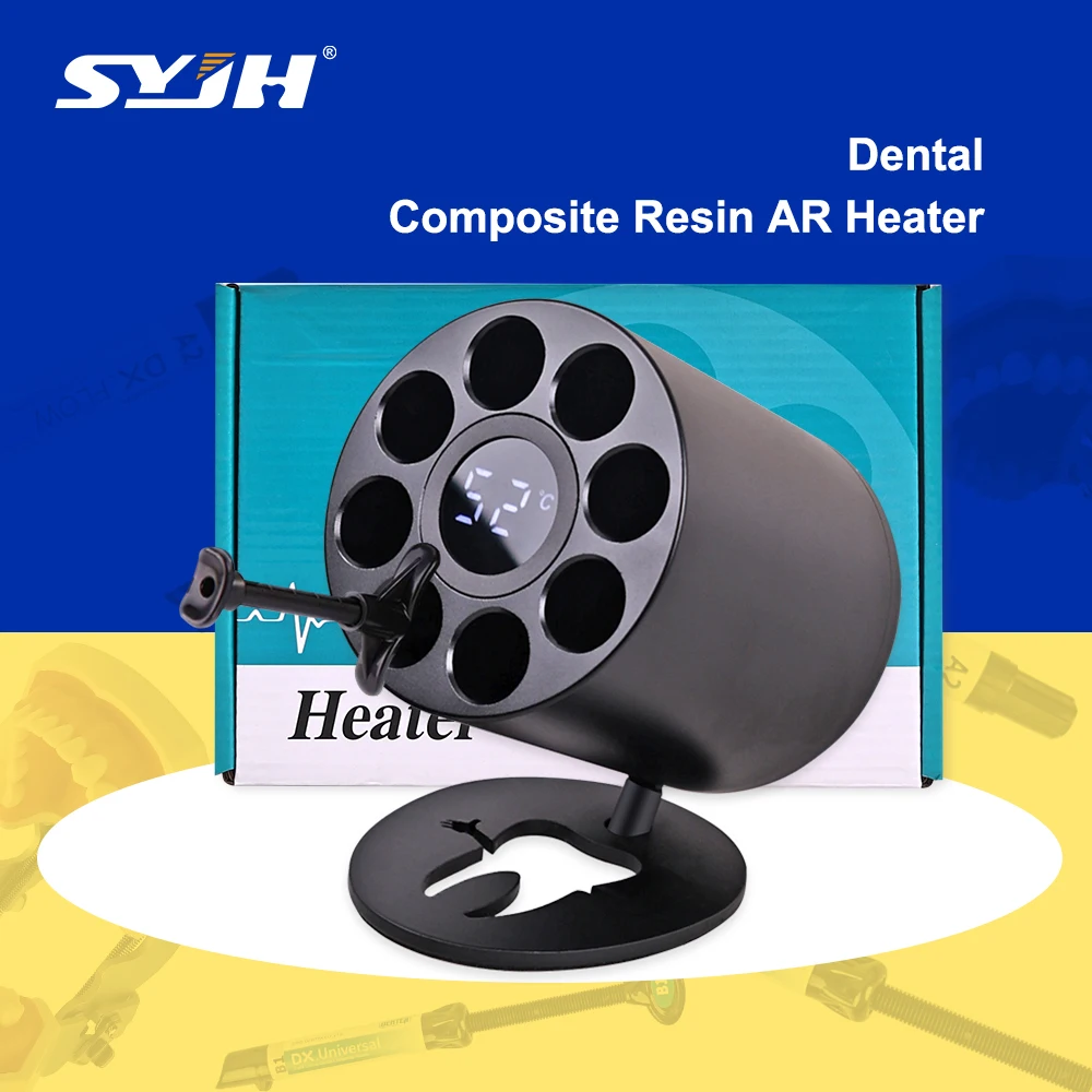SYJH Dental Composite Resin Heating Heater Temperature Display Softener Material Warmer Dentist AR Heater Equipment Tools 
SYJH Dental Composite Resin Heating Heater Temperature Display Softener Material Warmer Dentist AR Heater Equipment Tools