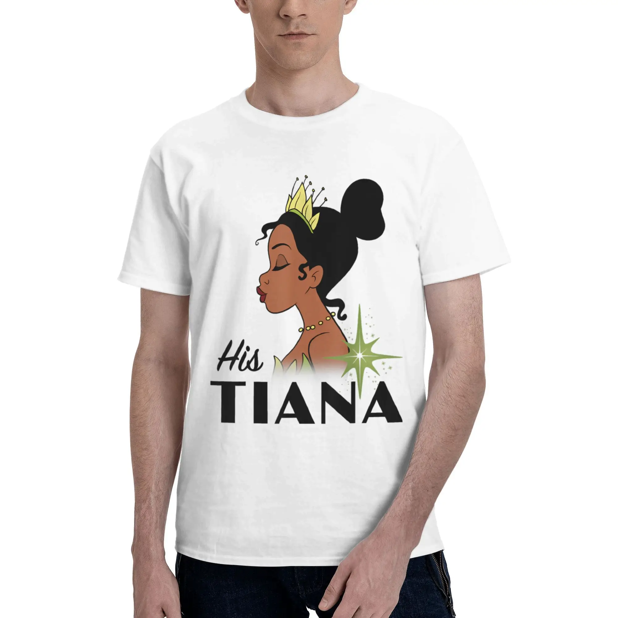 Graphic Printing Princess And The Frog His Tiana T Shirt For Unisex Pure Cotton Tee Shirt Short Sleeve Tops
Graphic Printing Princess And The Frog His Tiana T Shirt For Unisex Pure Cotton Tee Shirt Short Sleeve Tops